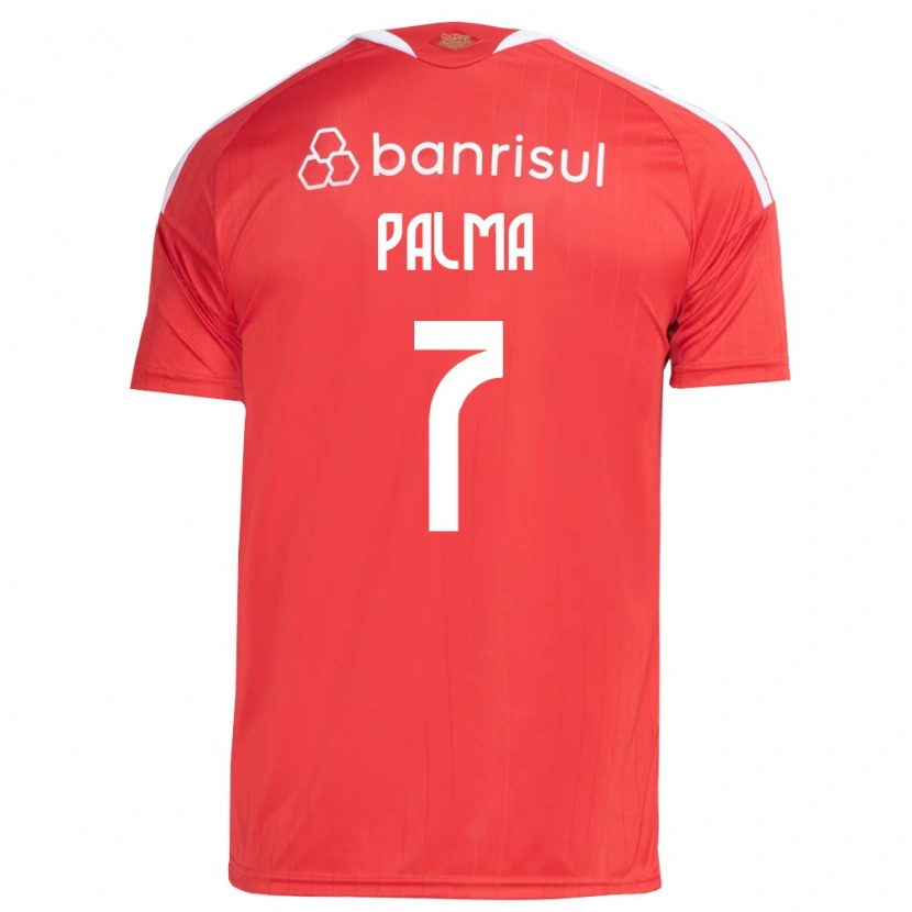 Danxen Mujer Camiseta Gabriel Palma #7 Rojo Blanco 1ª Equipación 2026/27 La Camisa México