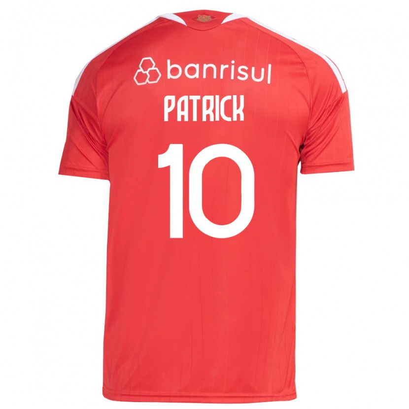 Danxen Mujer Camiseta Alan Patrick #10 Rojo Blanco 1ª Equipación 2026/27 La Camisa México