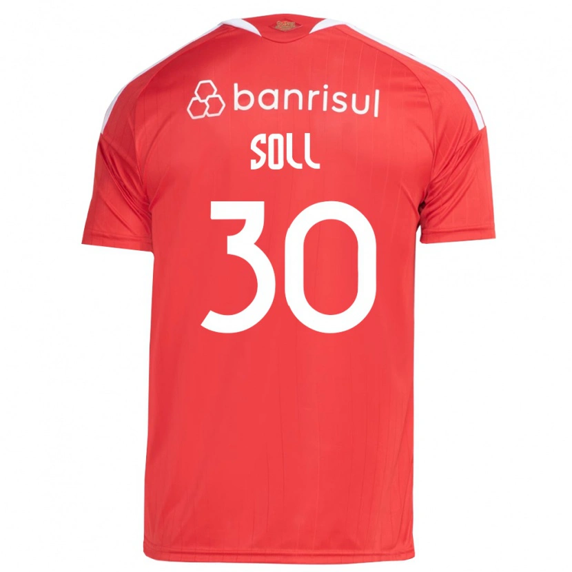 Danxen Mujer Camiseta Soll #30 Rojo Blanco 1ª Equipación 2026/27 La Camisa México