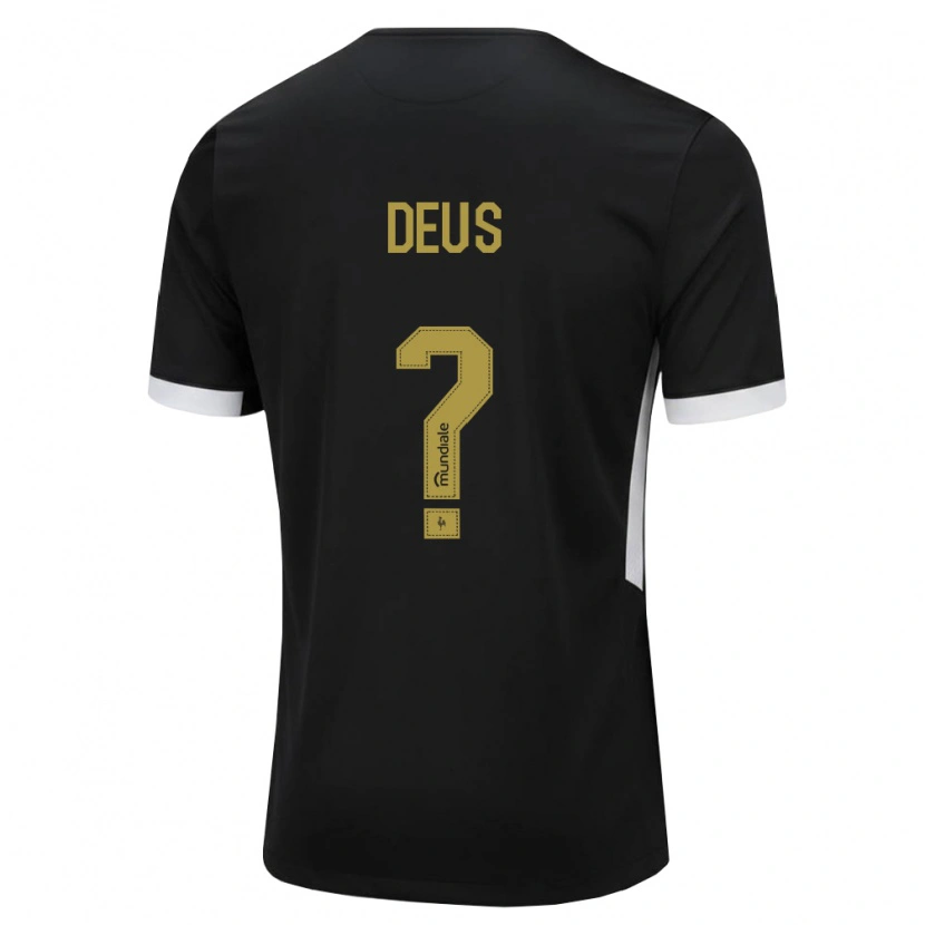 Danxen Mujer Camiseta Samuel Deus #0 Blanco Negro Amarillo 1ª Equipación 2026/27 La Camisa México