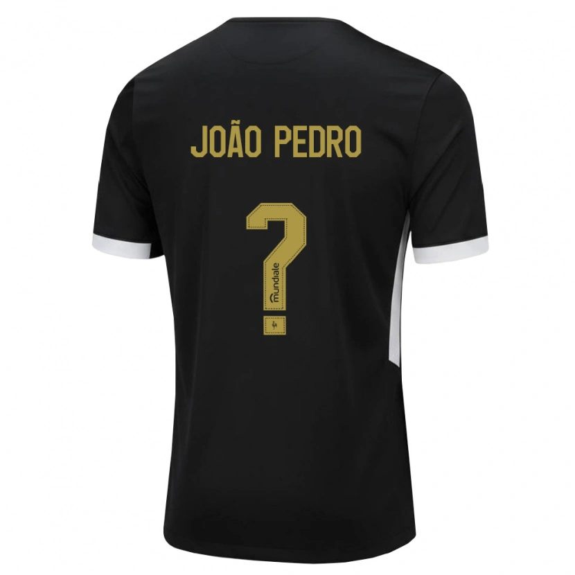 Danxen Mujer Camiseta João Mathias #0 Blanco Negro Amarillo 1ª Equipación 2026/27 La Camisa México