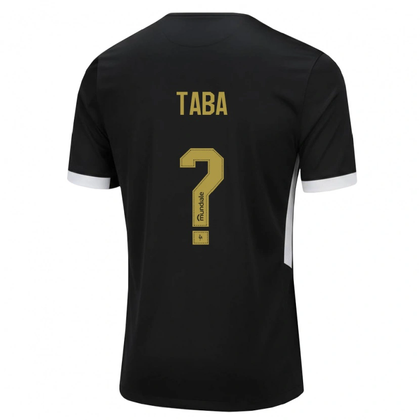 Danxen Mujer Camiseta Taba #0 Blanco Negro Amarillo 1ª Equipación 2026/27 La Camisa México