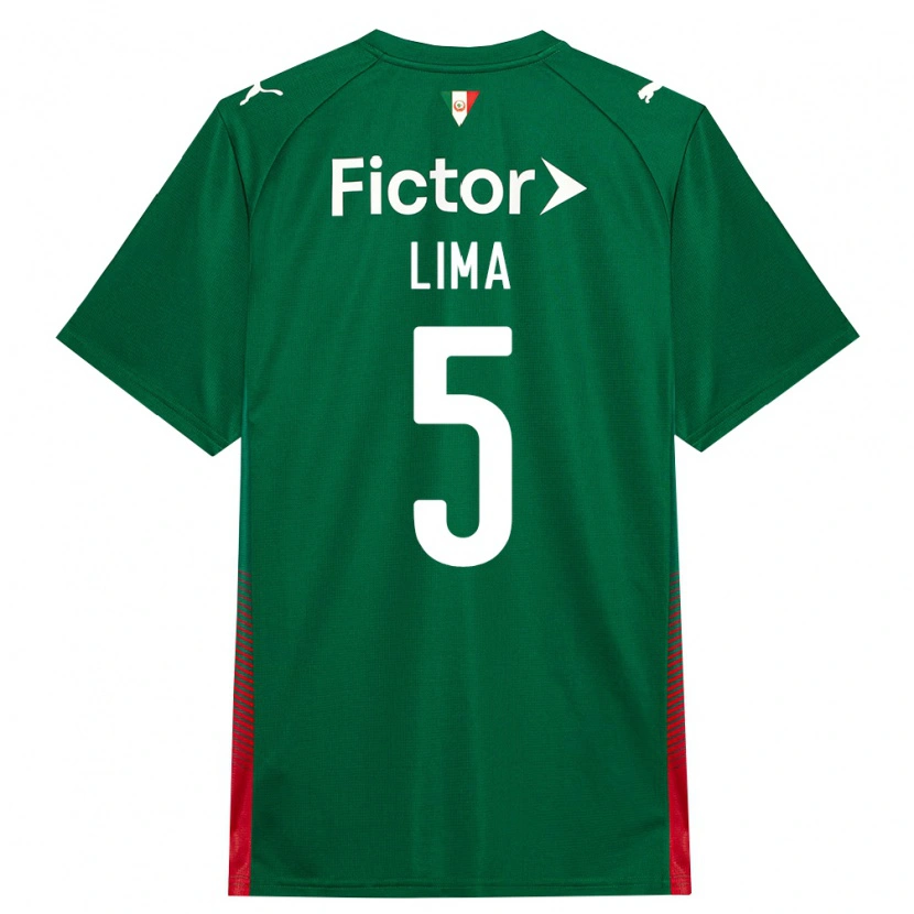 Danxen Mujer Camiseta Ingryd Lima #5 Verde Rojo Blanco 1ª Equipación 2026/27 La Camisa México