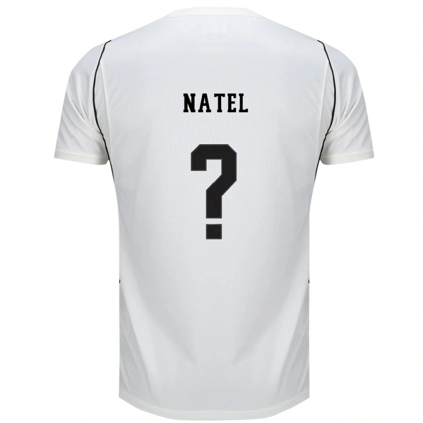 Danxen Mujer Camiseta Leo Natel #0 Blanco Negro Rojo 1ª Equipación 2026/27 La Camisa México
