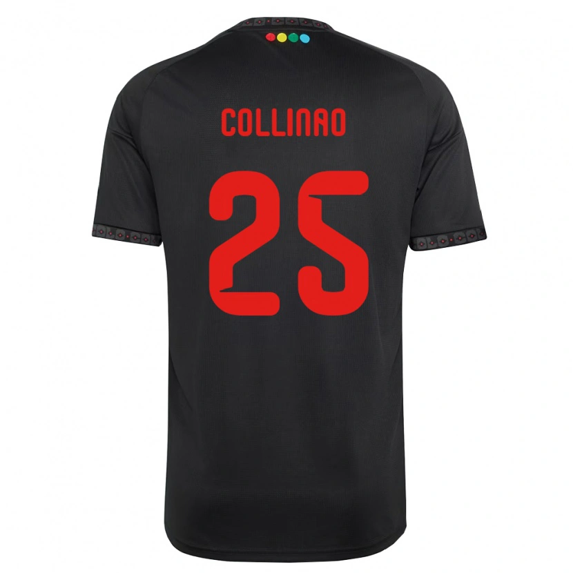 Danxen Mujer Camiseta Margarita Collinao #25 Negro Rojo 2ª Equipación 2026/27 La Camisa México