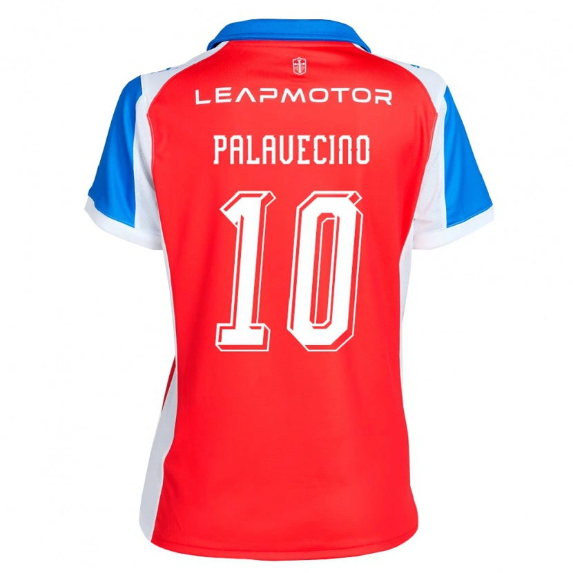 Danxen Mujer Camiseta Matías Palavecino #10 Rojo Azul 2ª Equipación 2026/27 La Camisa México