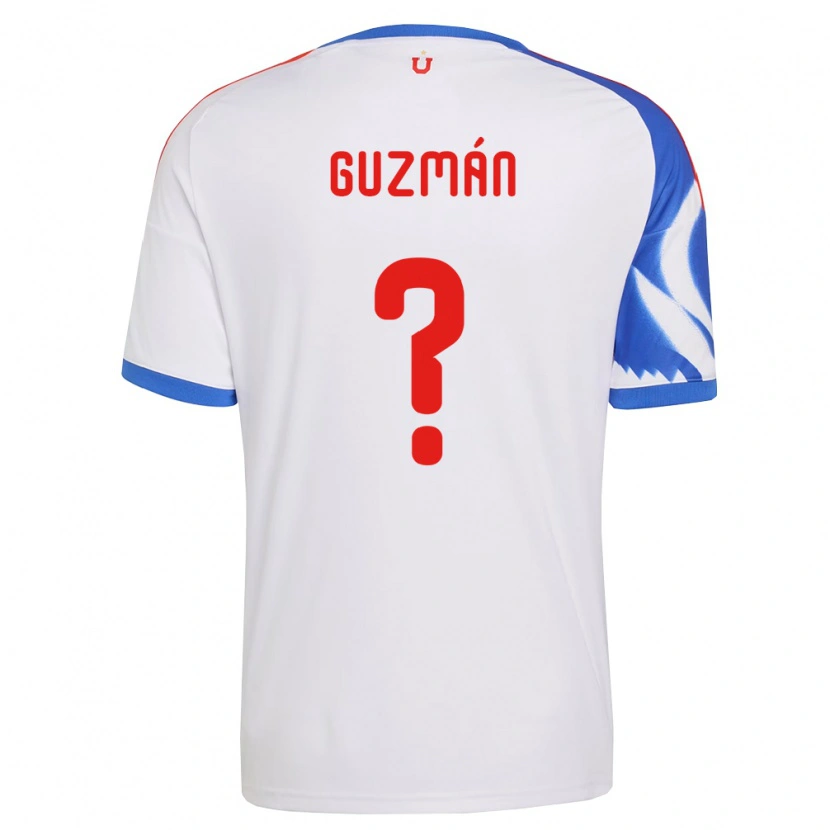 Danxen Mujer Camiseta Kenay Guzmán #0 Blanco Azul Marino 2ª Equipación 2026/27 La Camisa México