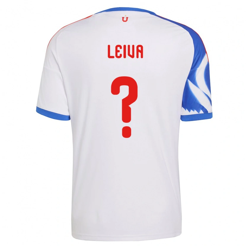 Danxen Mujer Camiseta Sergio Leiva #0 Blanco Azul Marino 2ª Equipación 2026/27 La Camisa México