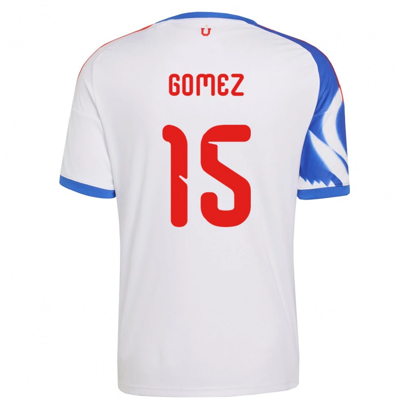 Danxen Mujer Camiseta Juan Pablo Gómez #15 Blanco Azul Marino 2ª Equipación 2026/27 La Camisa México