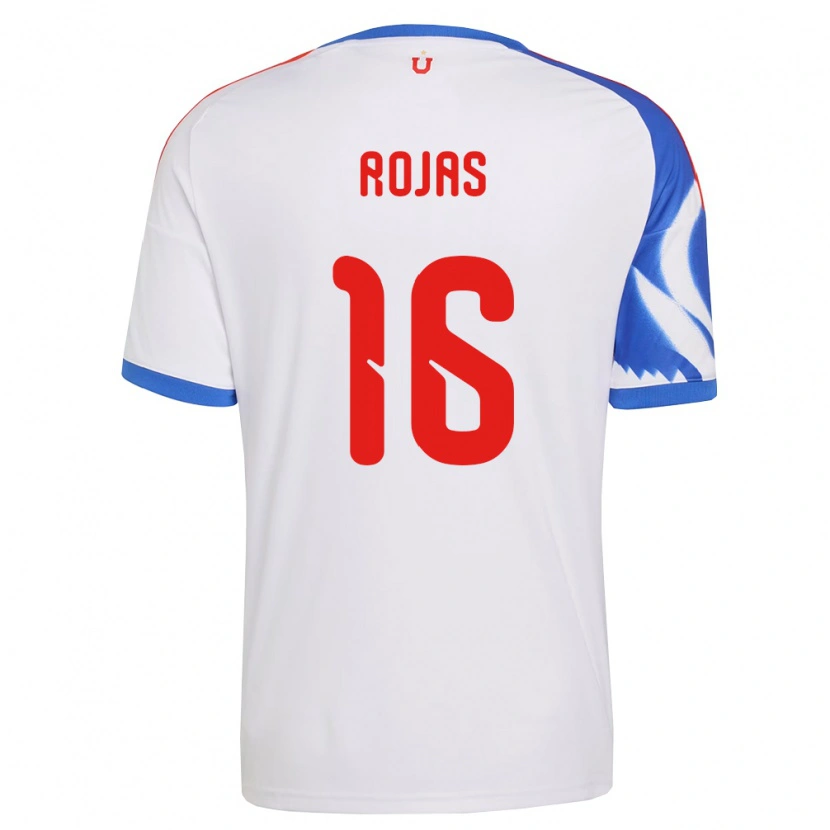 Danxen Mujer Camiseta Elías Rojas #16 Blanco Azul Marino 2ª Equipación 2026/27 La Camisa México