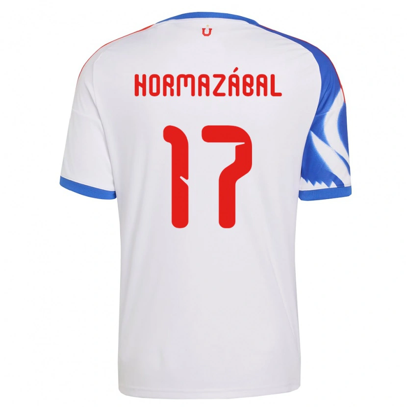 Danxen Mujer Camiseta Fabián Hormazábal #17 Blanco Azul Marino 2ª Equipación 2026/27 La Camisa México