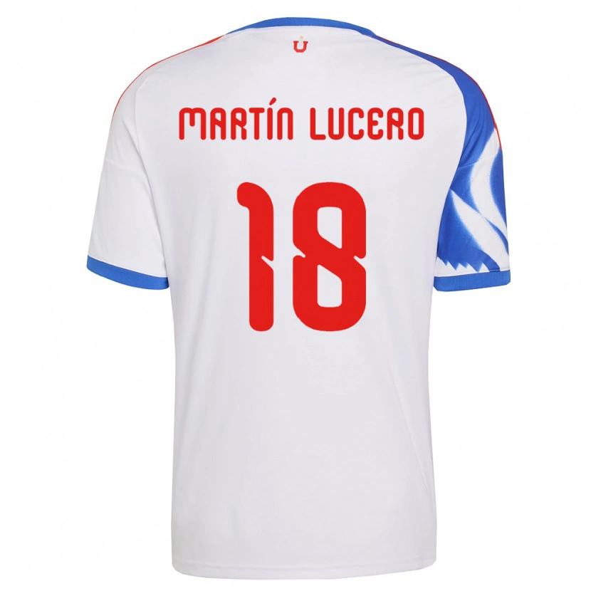 Danxen Mujer Camiseta Juan Martín Lucero #18 Blanco Azul Marino 2ª Equipación 2026/27 La Camisa México