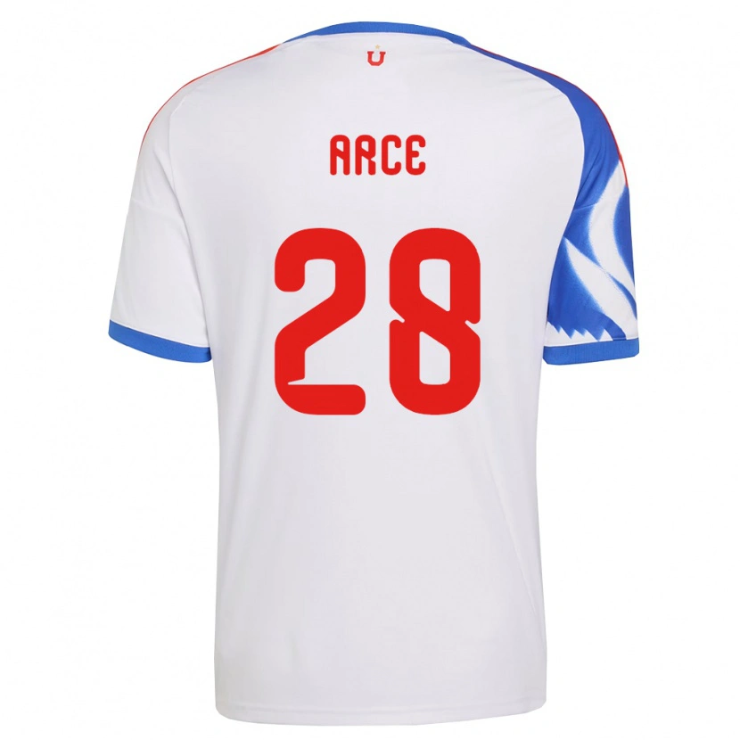 Danxen Mujer Camiseta Agustín Arce #28 Blanco Azul Marino 2ª Equipación 2026/27 La Camisa México