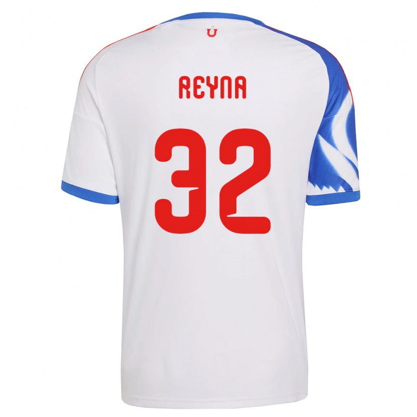 Danxen Mujer Camiseta Gonzalo Reyna #32 Blanco Azul Marino 2ª Equipación 2026/27 La Camisa México