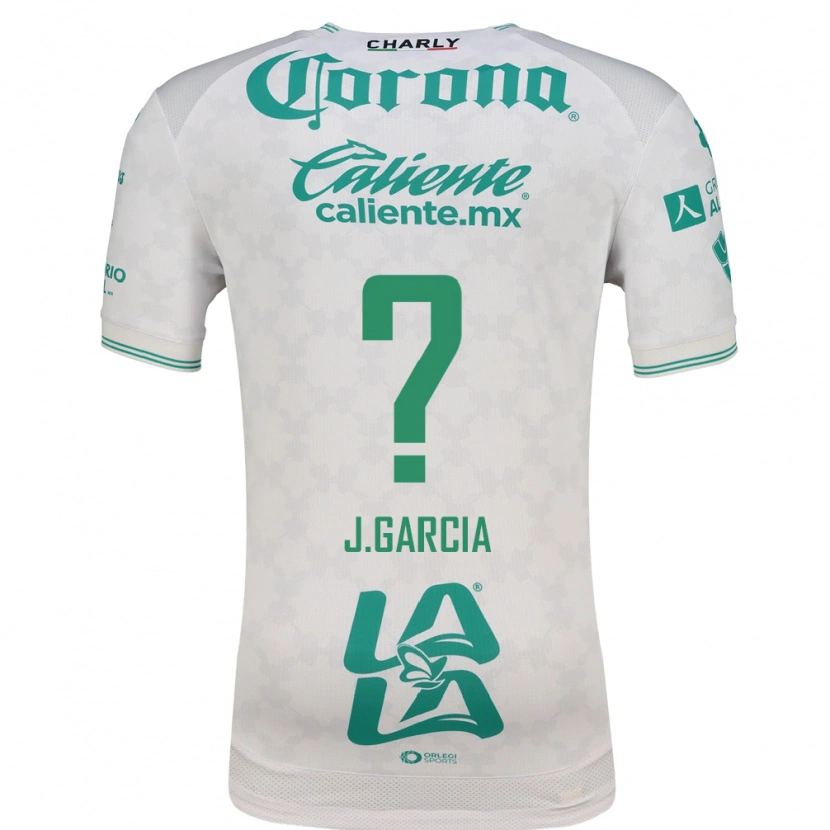 Danxen Mujer Camiseta Joel Garcia #0 Verde Claro Blanco 2ª Equipación 2026/27 La Camisa México