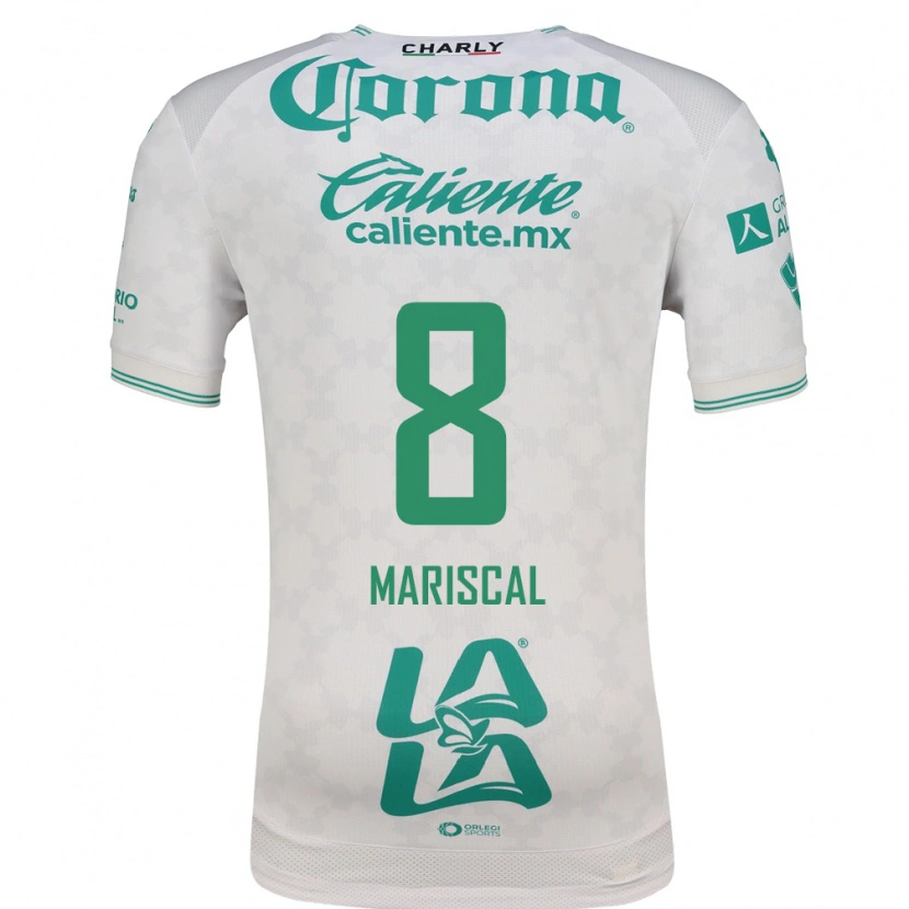 Danxen Mujer Camiseta Salvador Mariscal #8 Verde Claro Blanco 2ª Equipación 2026/27 La Camisa México