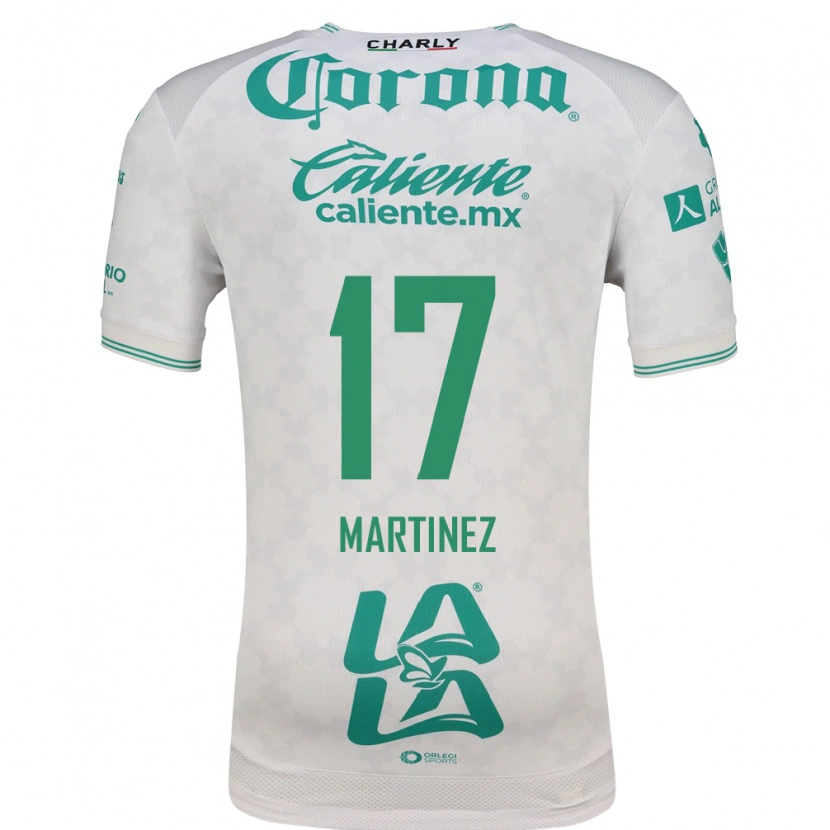 Danxen Mujer Camiseta Marianne Martinez #17 Verde Claro Blanco 2ª Equipación 2026/27 La Camisa México