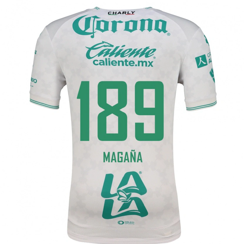 Danxen Mujer Camiseta Emilio Magaña #189 Verde Claro Blanco 2ª Equipación 2026/27 La Camisa México