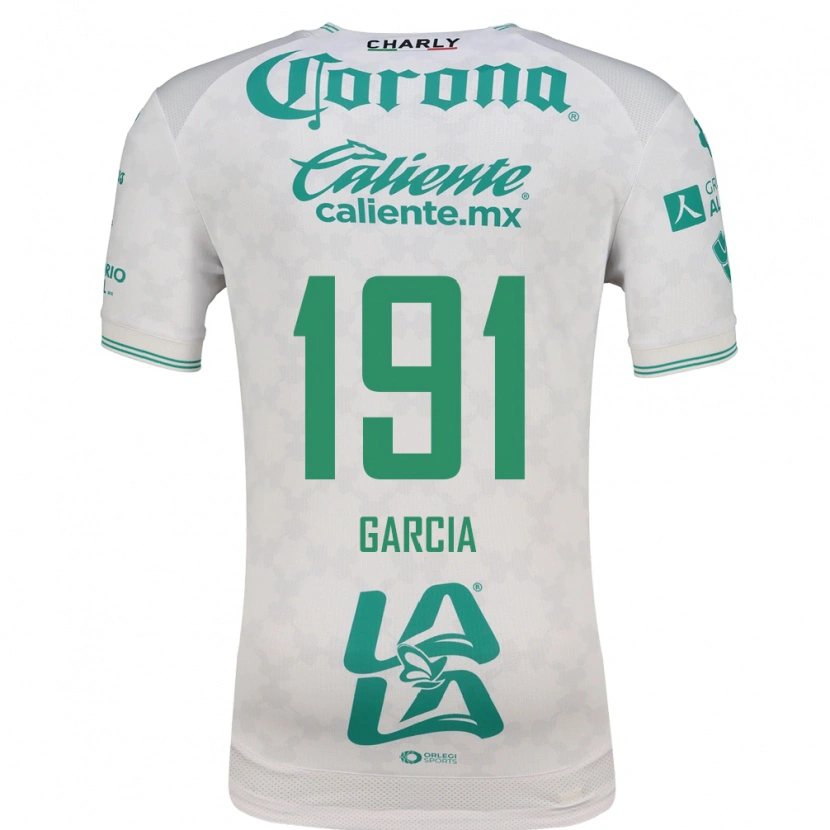 Danxen Mujer Camiseta Kevin García #191 Verde Claro Blanco 2ª Equipación 2026/27 La Camisa México