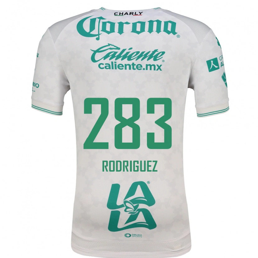 Danxen Mujer Camiseta Juan Rodríguez #283 Verde Claro Blanco 2ª Equipación 2026/27 La Camisa México