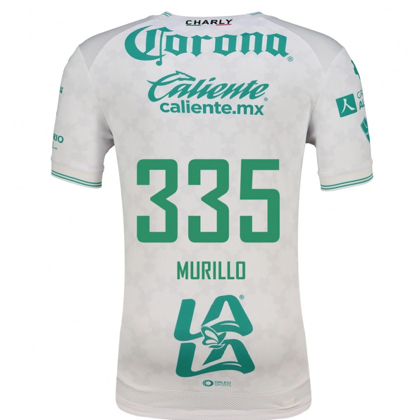 Danxen Mujer Camiseta Doryan Murillo #335 Verde Claro Blanco 2ª Equipación 2026/27 La Camisa México
