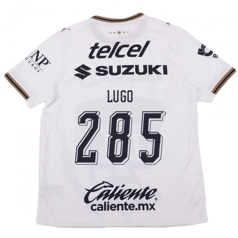 Danxen Mujer Camiseta Nicolás Lugo #285 Blanco Negro Marrón 2ª Equipación 2026/27 La Camisa México