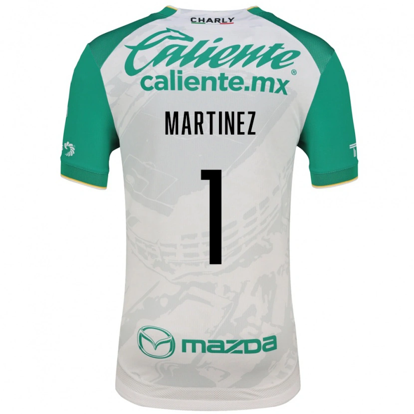Danxen Mujer Camiseta Angeles Martínez #1 Verde Claro Blanco 2ª Equipación 2026/27 La Camisa México