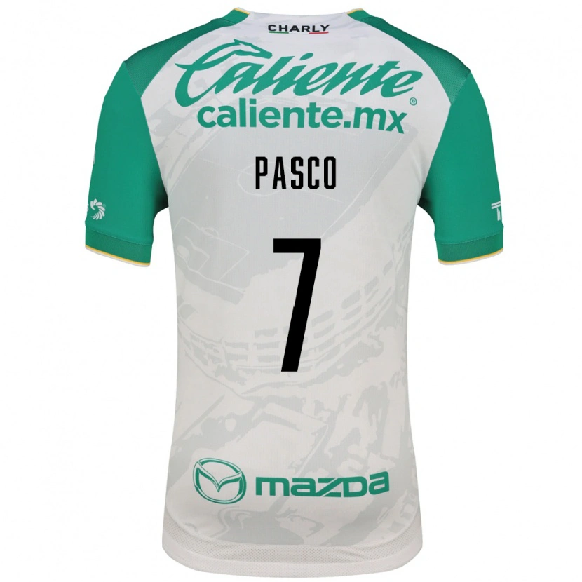Danxen Mujer Camiseta Madeleine Pasco #7 Verde Claro Blanco 2ª Equipación 2026/27 La Camisa México