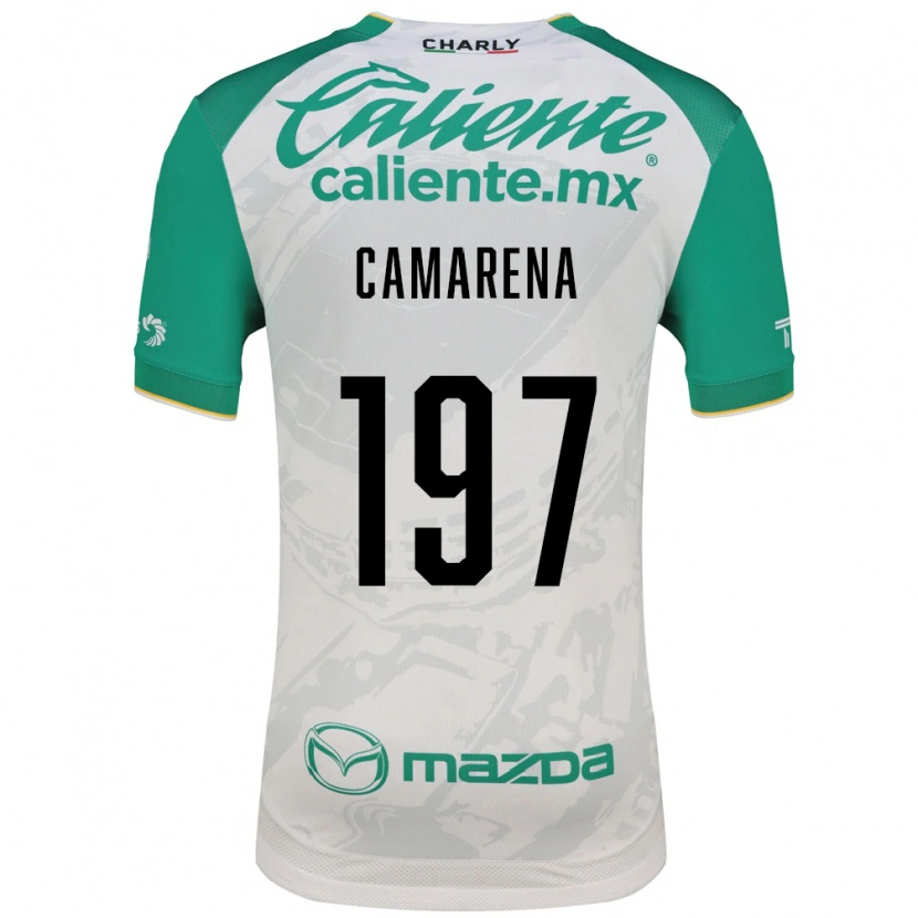 Danxen Mujer Camiseta Gael Camarena #197 Verde Claro Blanco 2ª Equipación 2026/27 La Camisa México