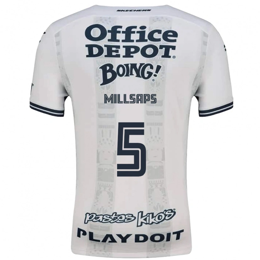Danxen Mujer Camiseta Vanessa Millsaps #5 Rojo Blanco Negro 2ª Equipación 2026/27 La Camisa México
