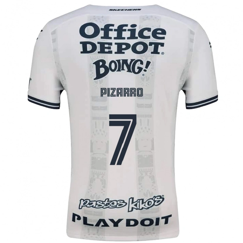 Danxen Mujer Camiseta Rodolfo Pizarro #7 Rojo Blanco Negro 2ª Equipación 2026/27 La Camisa México