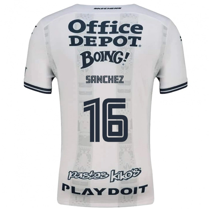 Danxen Mujer Camiseta Vanessa Sanchez #16 Rojo Blanco Negro 2ª Equipación 2026/27 La Camisa México