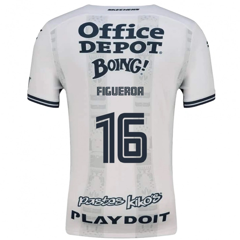 Danxen Mujer Camiseta Antonio Figueroa #16 Rojo Blanco Negro 2ª Equipación 2026/27 La Camisa México