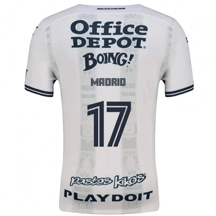 Danxen Mujer Camiseta Yanín Madrid #17 Rojo Blanco Negro 2ª Equipación 2026/27 La Camisa México