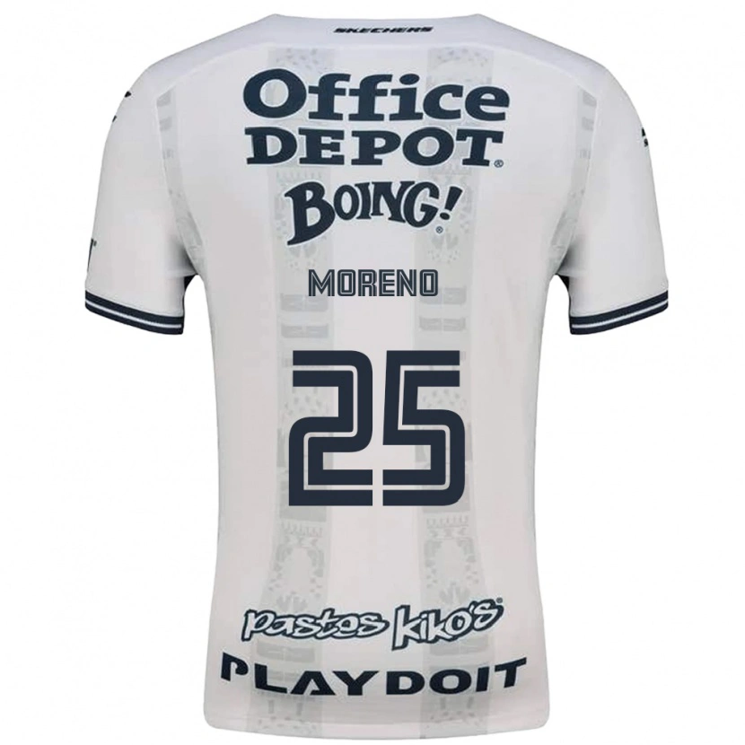 Danxen Mujer Camiseta Carlos Moreno #25 Rojo Blanco Negro 2ª Equipación 2026/27 La Camisa México