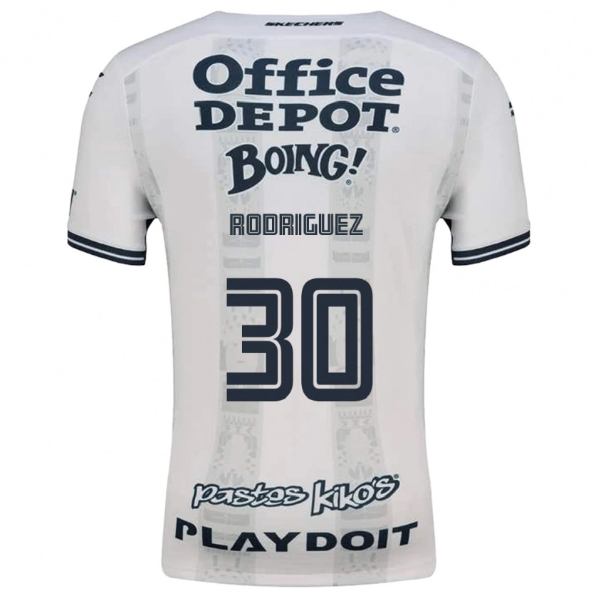 Danxen Mujer Camiseta Lenin Rodríguez #30 Rojo Blanco Negro 2ª Equipación 2026/27 La Camisa México