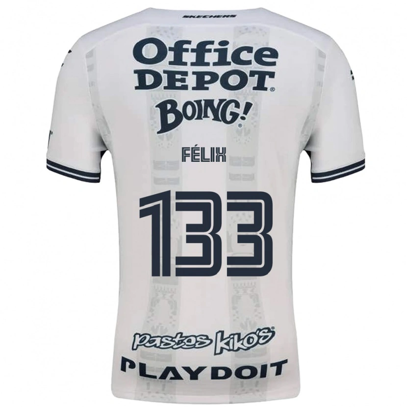 Danxen Mujer Camiseta Benicio Félix #133 Rojo Blanco Negro 2ª Equipación 2026/27 La Camisa México