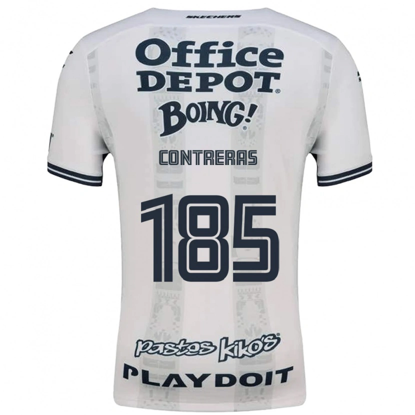 Danxen Mujer Camiseta Ari Contreras #185 Rojo Blanco Negro 2ª Equipación 2026/27 La Camisa México