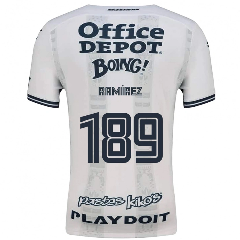 Danxen Mujer Camiseta Jonatan Ramírez #189 Rojo Blanco Negro 2ª Equipación 2026/27 La Camisa México