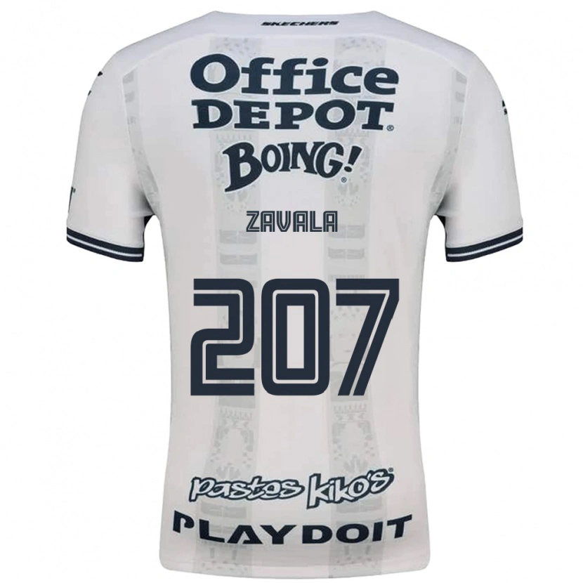 Danxen Mujer Camiseta Ian Zavala #207 Rojo Blanco Negro 2ª Equipación 2026/27 La Camisa México