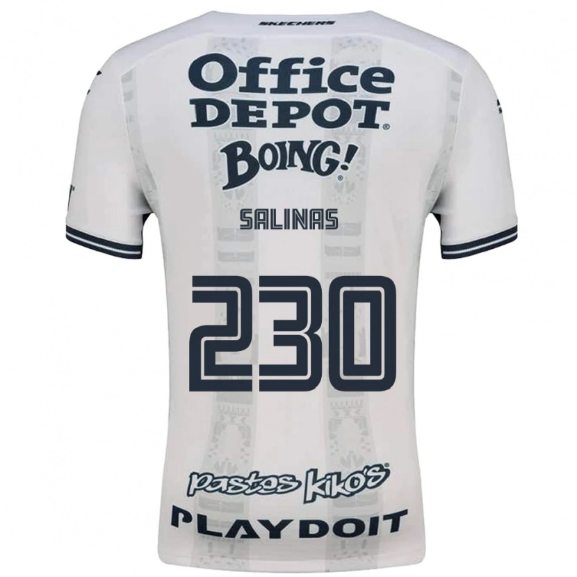 Danxen Mujer Camiseta Jesús Salinas #230 Rojo Blanco Negro 2ª Equipación 2026/27 La Camisa México