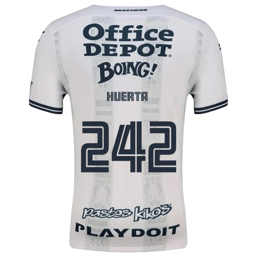 Danxen Mujer Camiseta Héctor Huerta #242 Rojo Blanco Negro 2ª Equipación 2026/27 La Camisa México