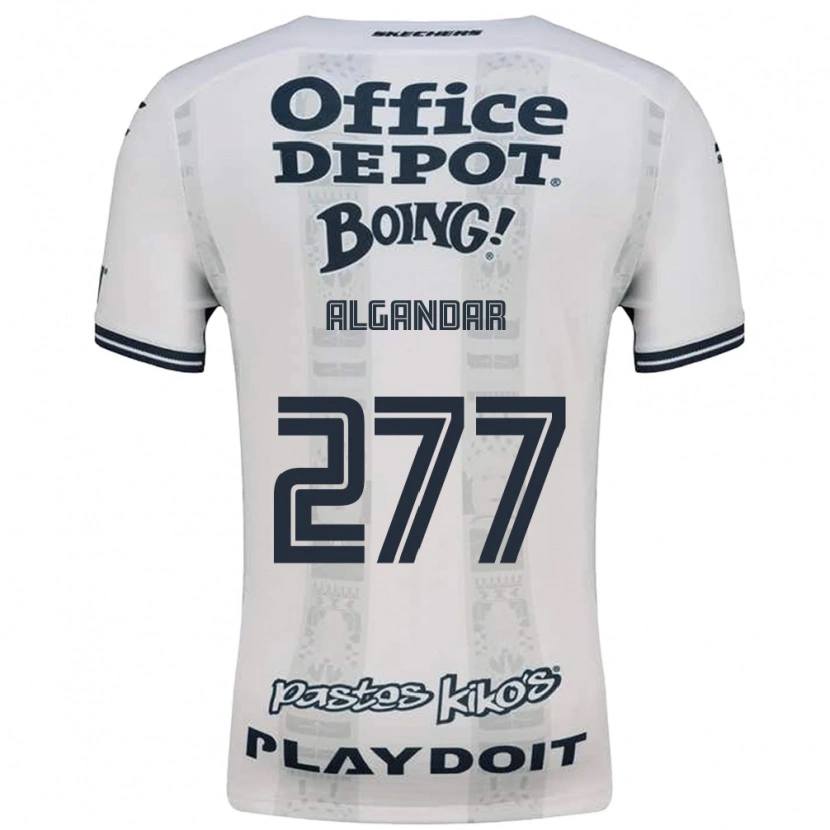Danxen Mujer Camiseta Luis Algandar #277 Rojo Blanco Negro 2ª Equipación 2026/27 La Camisa México