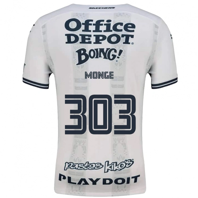 Danxen Mujer Camiseta Abel Monge #303 Rojo Blanco Negro 2ª Equipación 2026/27 La Camisa México