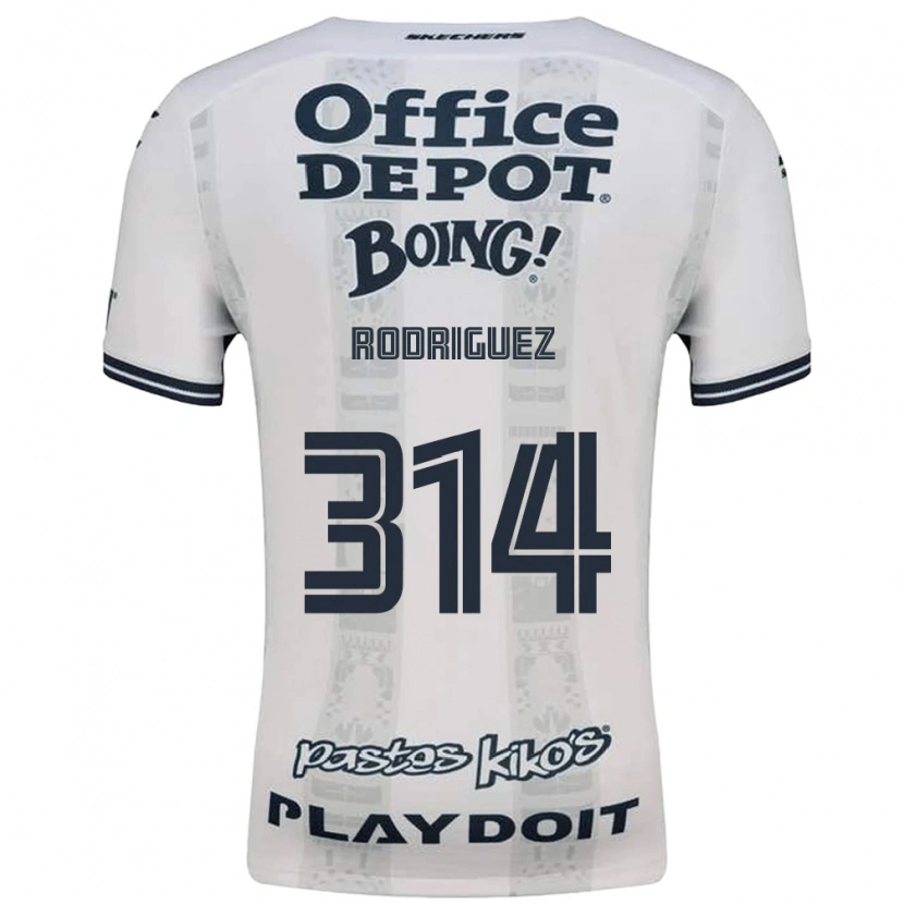 Danxen Mujer Camiseta Alan Rodríguez #314 Rojo Blanco Negro 2ª Equipación 2026/27 La Camisa México