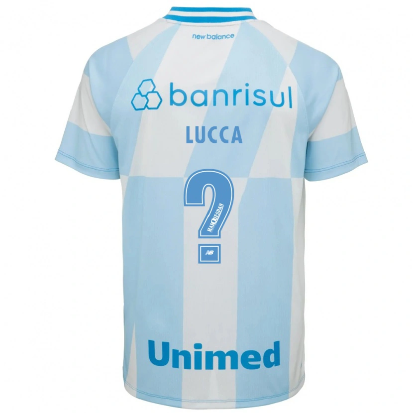 Danxen Mujer Camiseta Lucca Borges Camilo Jaques #0 Azul Claro Blanco 2ª Equipación 2026/27 La Camisa México