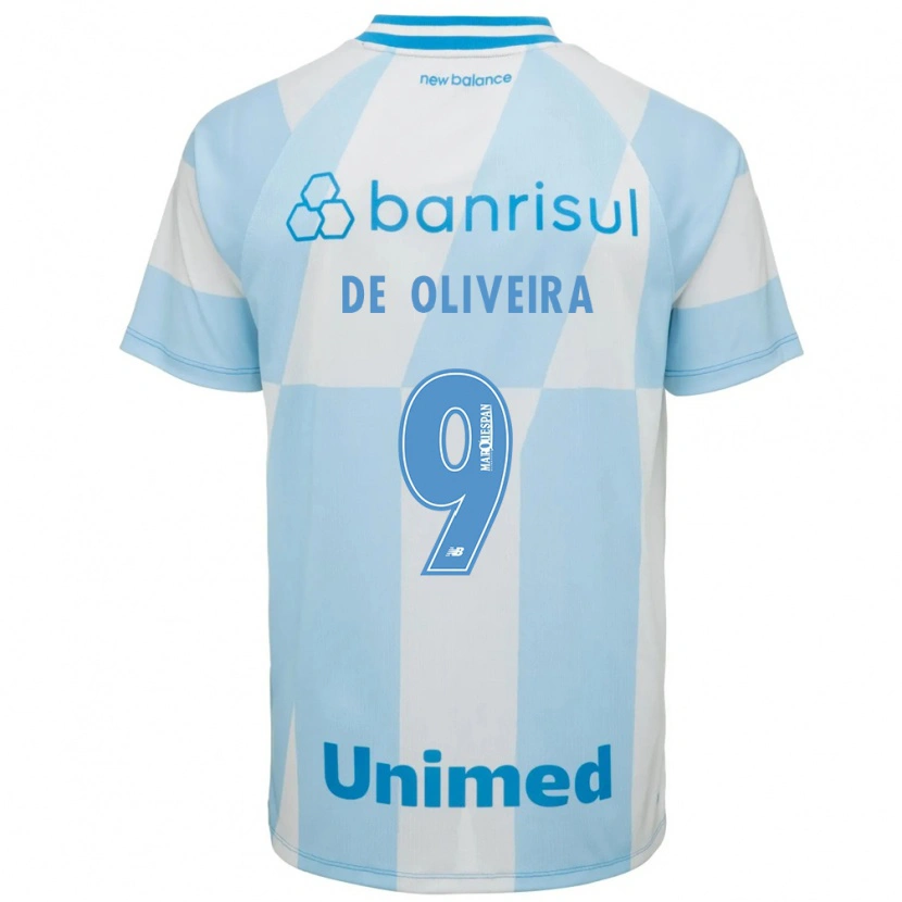 Danxen Mujer Camiseta Veridiana Mostaco De Oliveira #9 Azul Claro Blanco 2ª Equipación 2026/27 La Camisa México