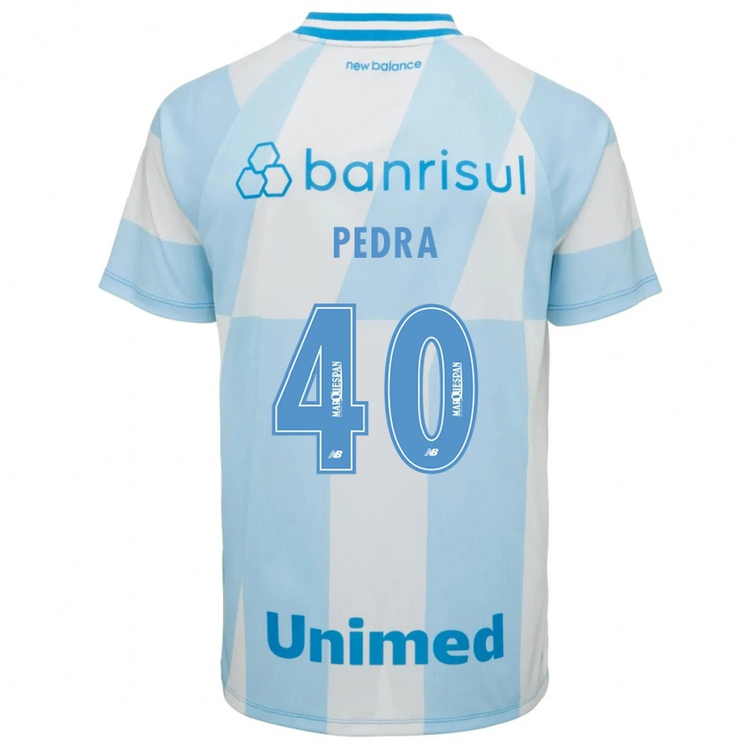 Danxen Mujer Camiseta Duda Pedra #40 Azul Claro Blanco 2ª Equipación 2026/27 La Camisa México