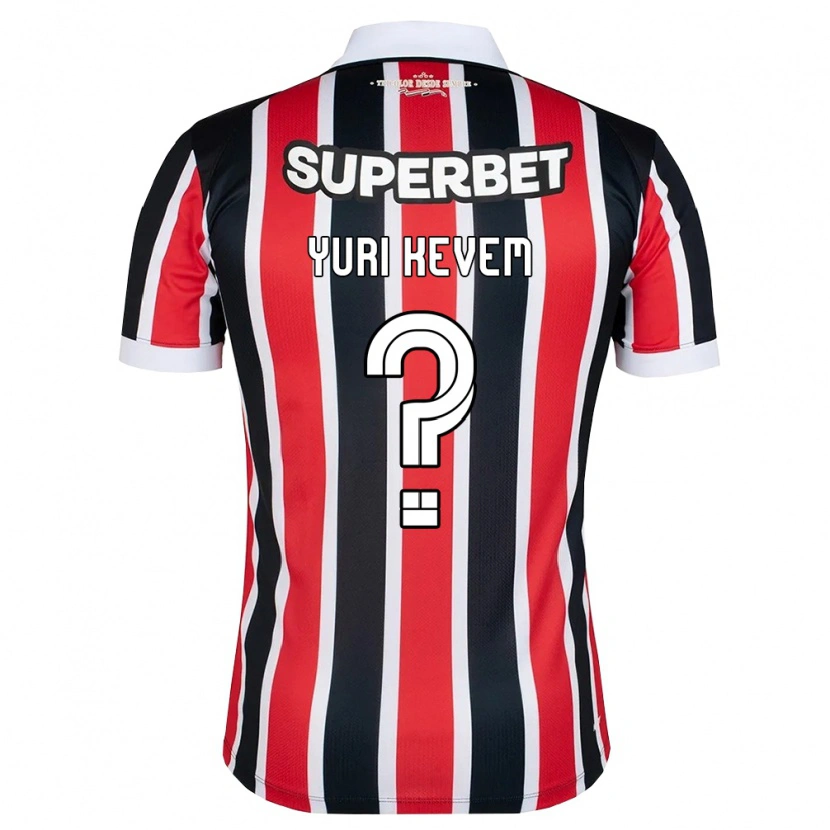 Danxen Mujer Camiseta Yuri Kevem #0 Rojo Blanco Negro 2ª Equipación 2026/27 La Camisa México