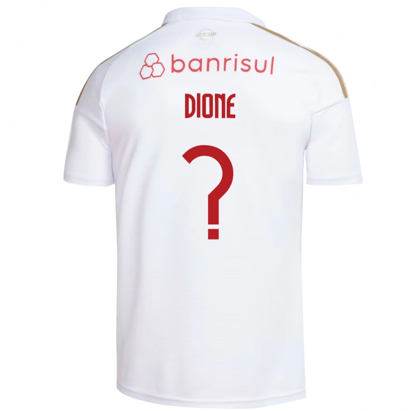 Danxen Mujer Camiseta Dione #0 Blanco Rojo 2ª Equipación 2026/27 La Camisa México